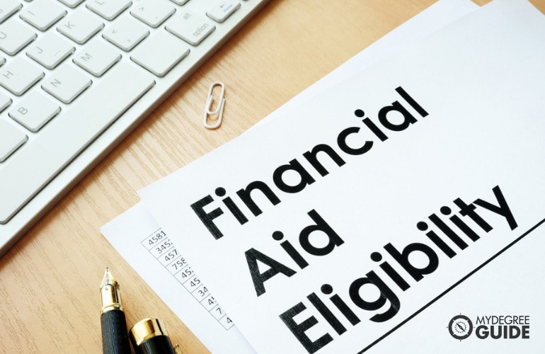 Sustainability Degrees financial aid