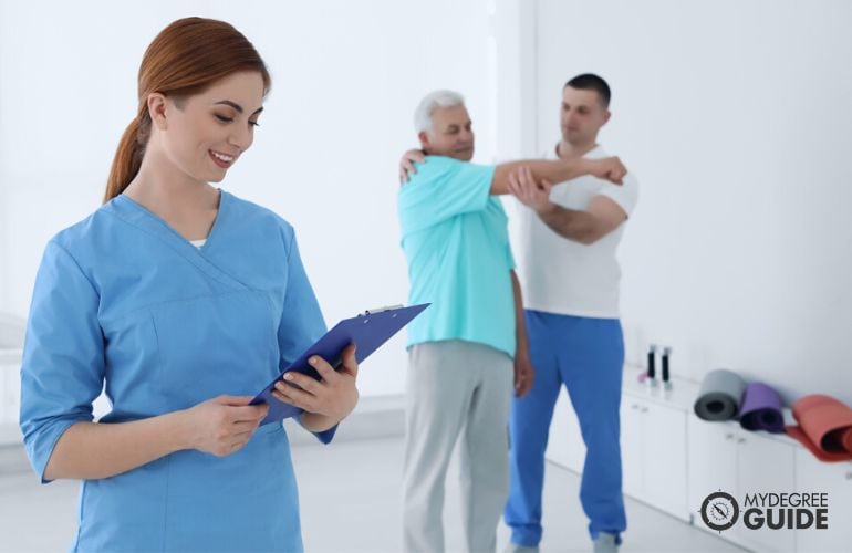 Occupational Therapists working in a Home Health Care