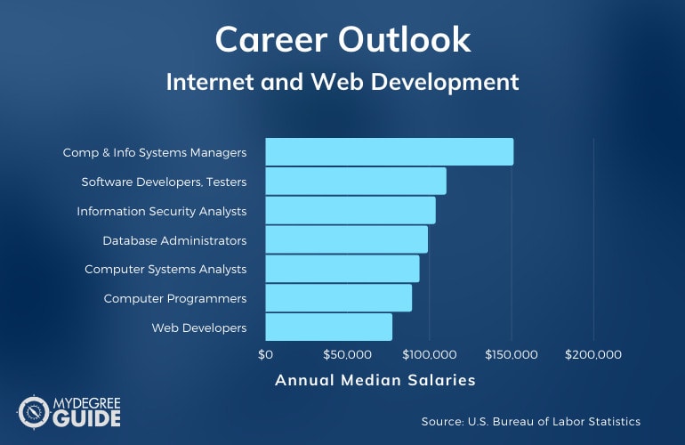 Internet and Web Development Careers & Salaries