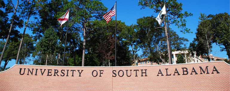 University of South Alabama campus
